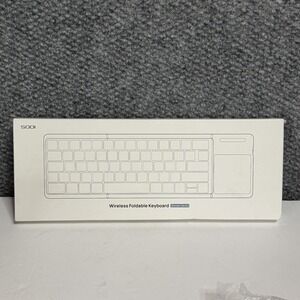 SODI Wireless Foldable Keyboard compatible with macOS, iOS, Windows, and Android